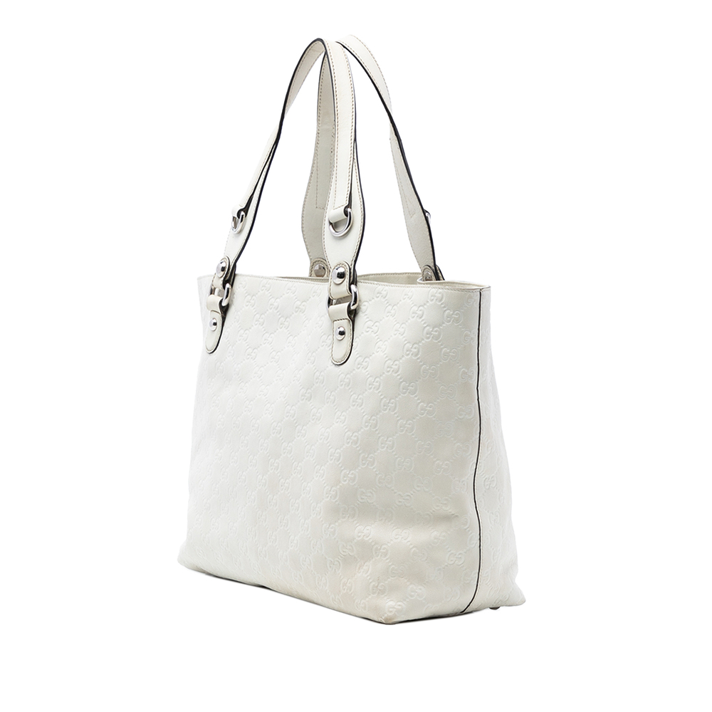 Pre-Loved Gucci Medium Guccissima Icon Bit Tote - Picture 2 of 7